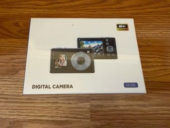 Brand New 8K Digital Camera with Dual Screen, WiFi & 16X Zoom