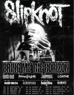 Slipknot (sic)EST Stadium Tour tickets