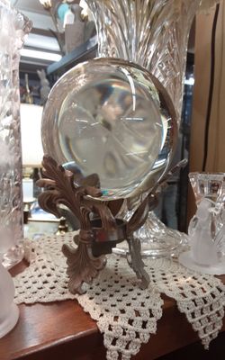 Crystal Ball with Stand- Located in Shelton