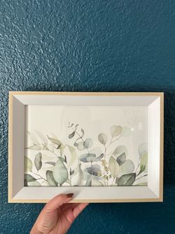 White Frame Wall Decor
