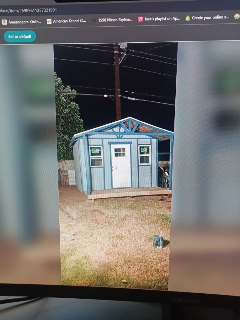 Porch 10x12 Casita Multipurpose Storage Shed