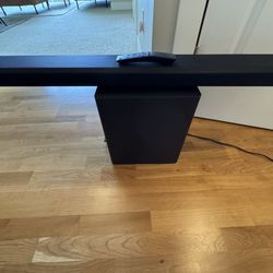 Samsung Soundbar And Wireless Subwoffer
