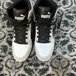 Like New Puma High Tops Leather 