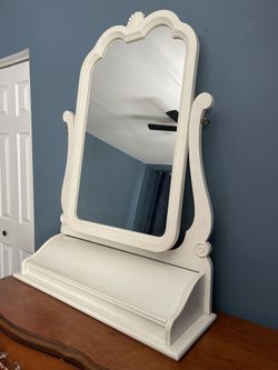 Large Vanity Mirror With Storage