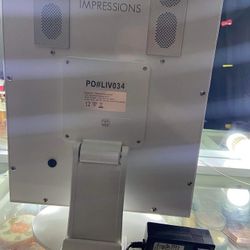 White Bluetooth Mirror  Vanity 