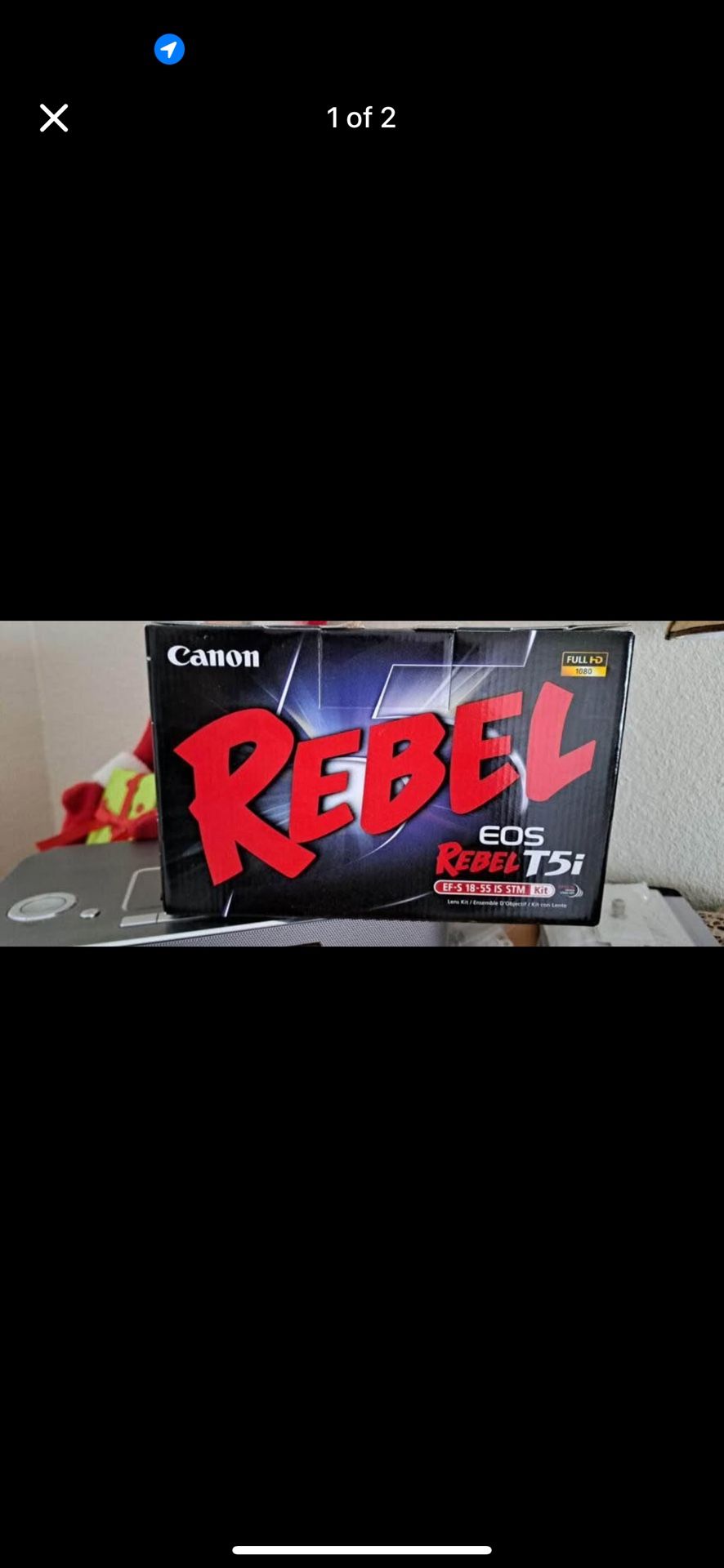 Canon EOS Rebel T5i Camera And Lens