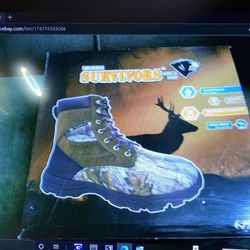 Camouflage Boots New Size 10 & 10.5 & 11 & 12 & 13 Wide