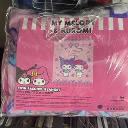 Kuromi & My Melody Blanket
