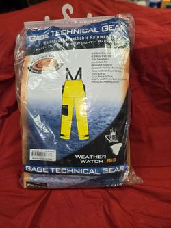 Grundens Gage Technical Gear waterproof breathable trouser bib size 3xl new in package