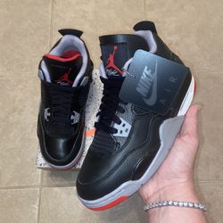 Air Jordan 4 Retro GS ‘Bred Reimagined’ Size 6Y 