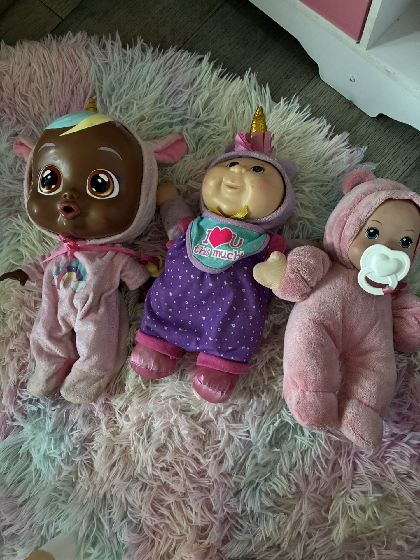 Baby dolls $10 All 3