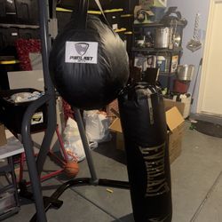 Boxing Stand And Bags 