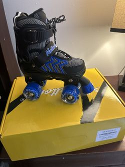 Roller Skates Boys Size 6 Lights