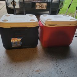 two coolers 