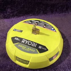 🧰🛠RYOBI 15 in. 3300 PSI Surface Cleaner for Gas Pressure Washer-$40!🧰🛠