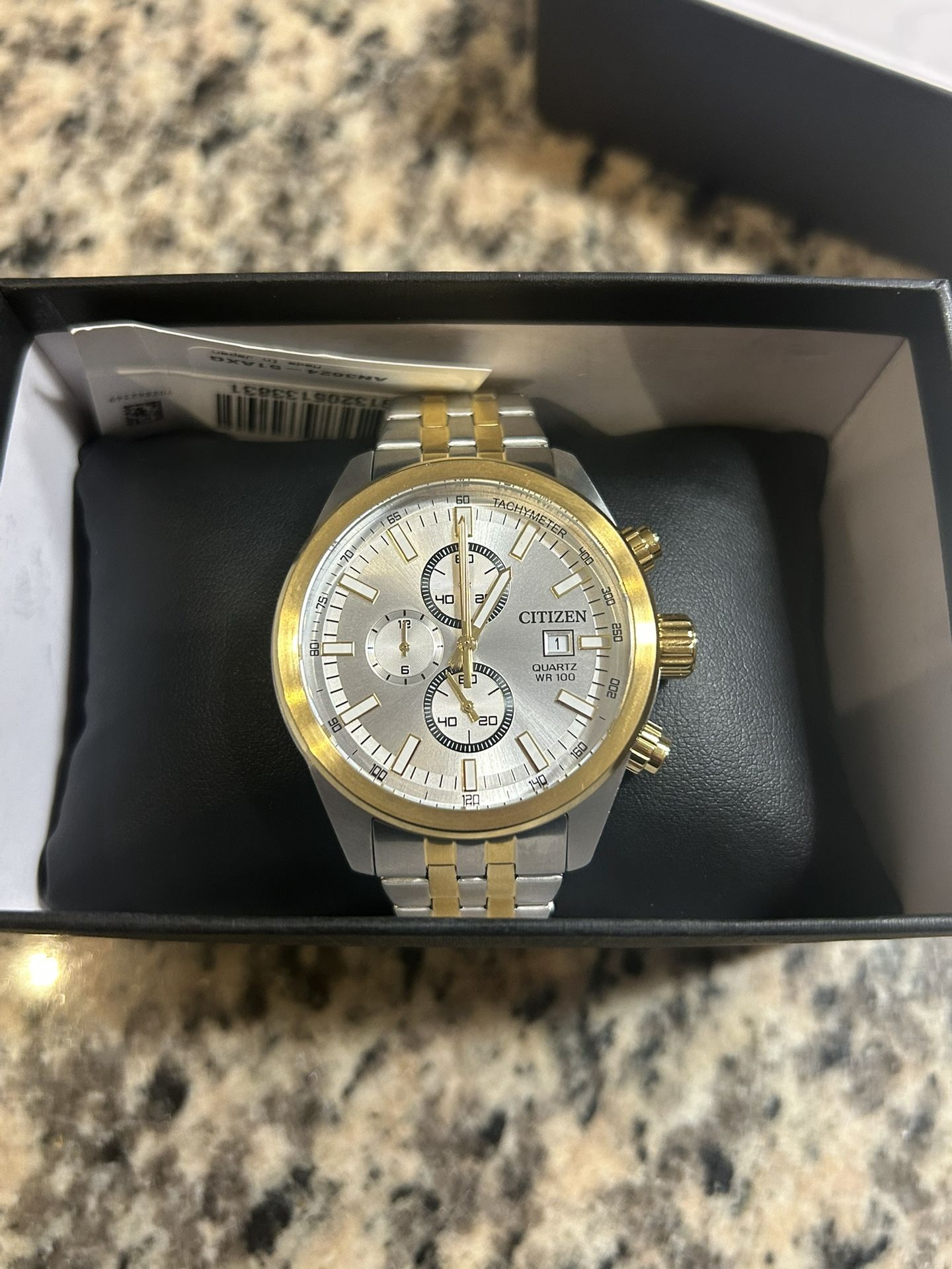 Citizen Chronograph Quartz 43mm Stainless Steel Case Stainless Steel Watch