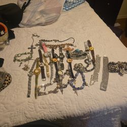 Watches,bracelets,broch