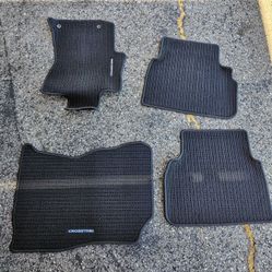 Subaru crosstrek car carpets