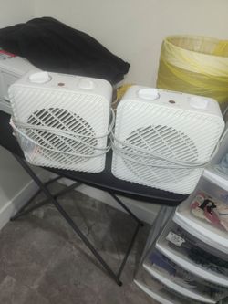 2 space heaters
