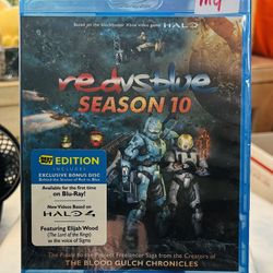 Red Vs Blue Season 10 Based On Xbox Game Halo Blu-ray DVD NIP