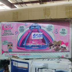 Brand New L.O.l Water Slide With Pool 