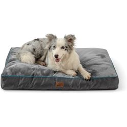 Bedsure Waterproof Dog Beds for Large Dogs - Large Dog Bed with Washable Cover, Pet Bed Mat Pillows for Medium, Extra Large Dogs