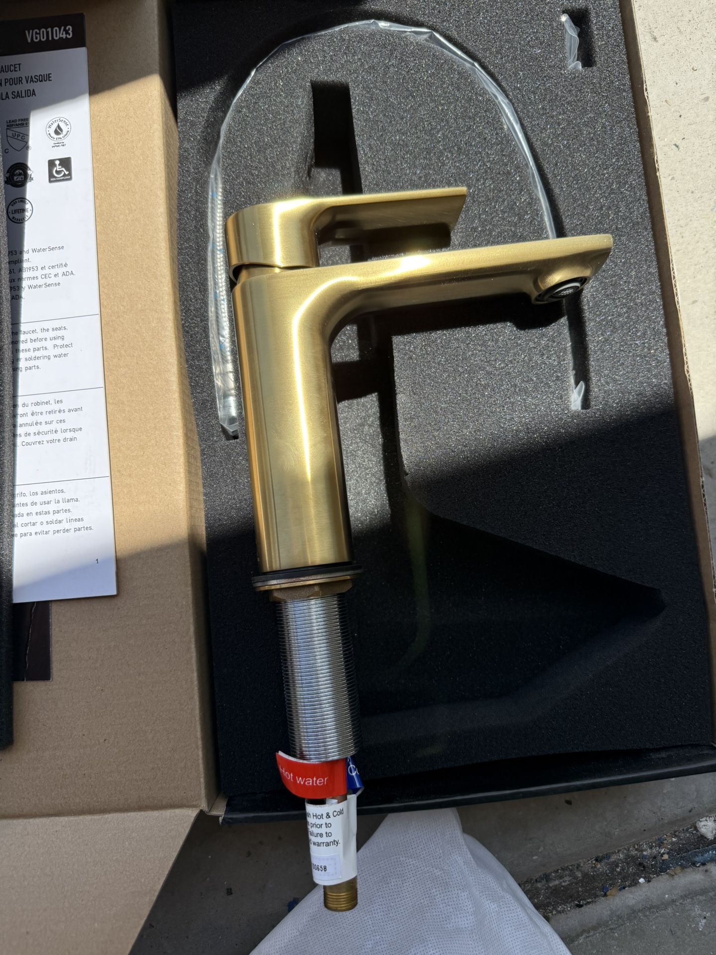 VIGO Faucet (x2)