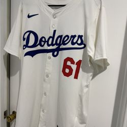 LA Dodgers Nike Jersey Authentic Size 44