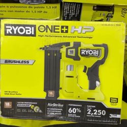 Ryobi 18v Cordless HP 18ga Nailer 