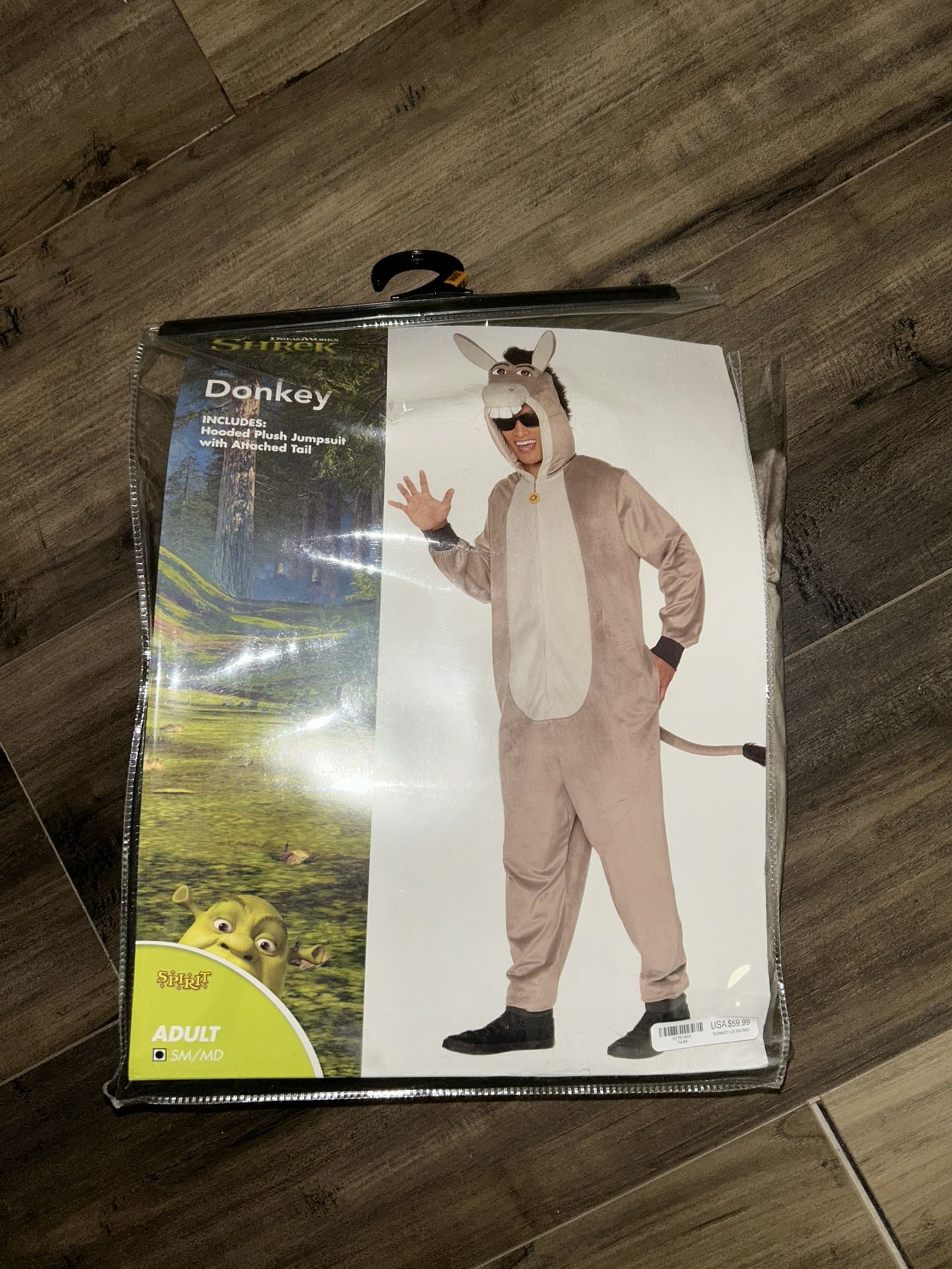 Shrek Donkey Costume (Adult S/M)