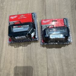 Milwaukee Battery S High Output.  12.0 And. 6.0