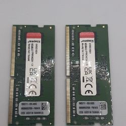 Kingston (2x4GB) DDR4-2666 CL19 SDRAM Like New