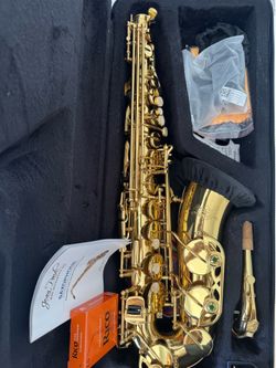 🎷 Like New Jean Paul Soprano Saxophone w/ Hard Case & Accessorie