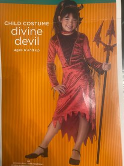 Girl’s Devil Costume