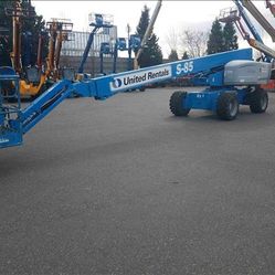 GENIE S-85 TELESCOPIC BOOM LIFT SPECIAL VALUE!!!!