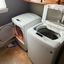 LG Smart Washer and Dryer Set
