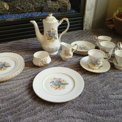 Fine Bone Tea Set, service for 5