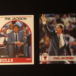 Phil Jackson Rookie Card RC Basketball Card Lot of 2