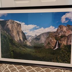Framed Yosemite photo