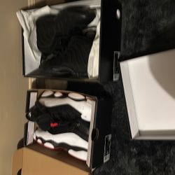 Nike Little Posite One (GS) 7 & Jordan 6 Rings 6.5