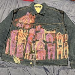 George Wilson Custom Painted Levi’s Jean Jacket