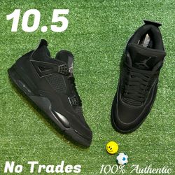 Size 10.5 Air Jordan 4 Retro “Black Cat 2020” 🐈‍⬛
