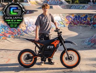 Vela E8 Electric Dirt Bike – 4000W | 40+ MPH | $900 + Tax