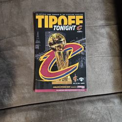 Cleveland Cavaliers 2016 Championship Tipoff Opening Night 