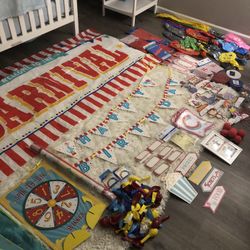 Carnival/Circus Birthday Party Decorations