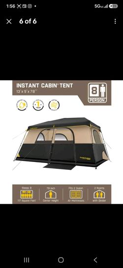 Fantrik Outdoor 8-Person Instant Cabin Tent