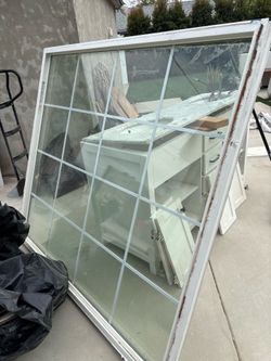 Big window. 61x60 in.