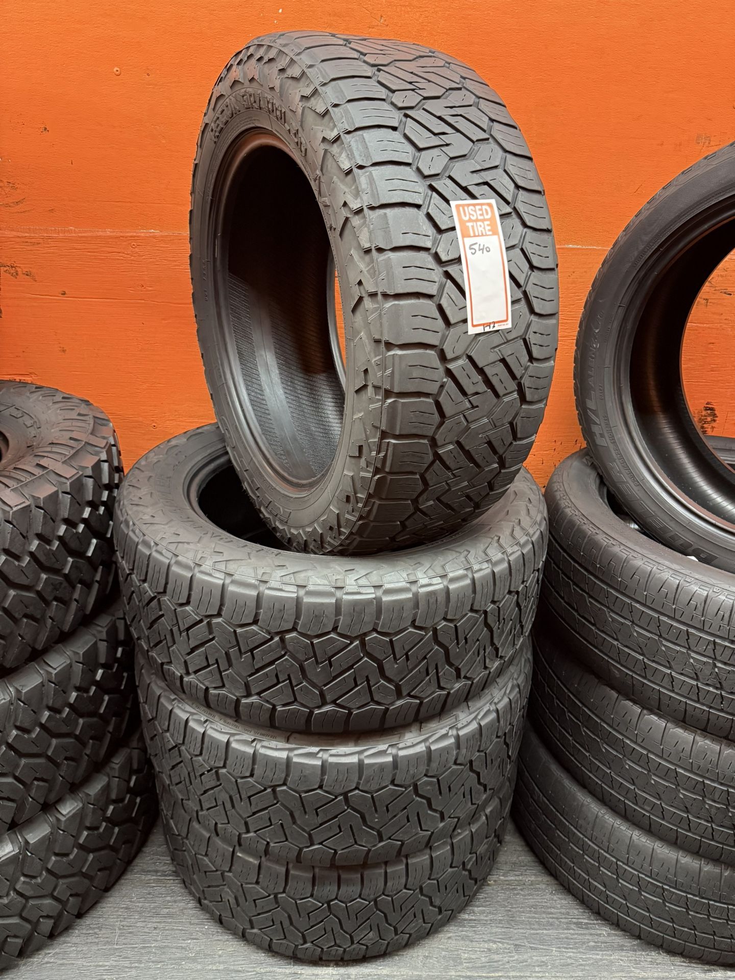 275/55R20 Nitto Recon Grappler A/T Full Set of 4 Tires