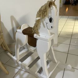 Wooden Rocking Horse