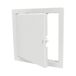 BABCOCK-DAVIS Access Door 30" X 30" Concealed Hinge, Exposed Flange, Steel, 16 ga, White - BNTC3030